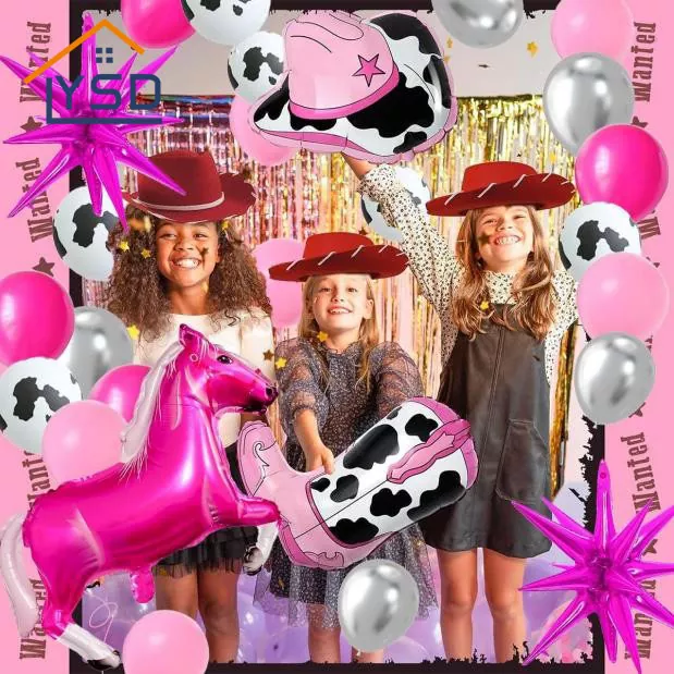 Cowboy Foil Balloon