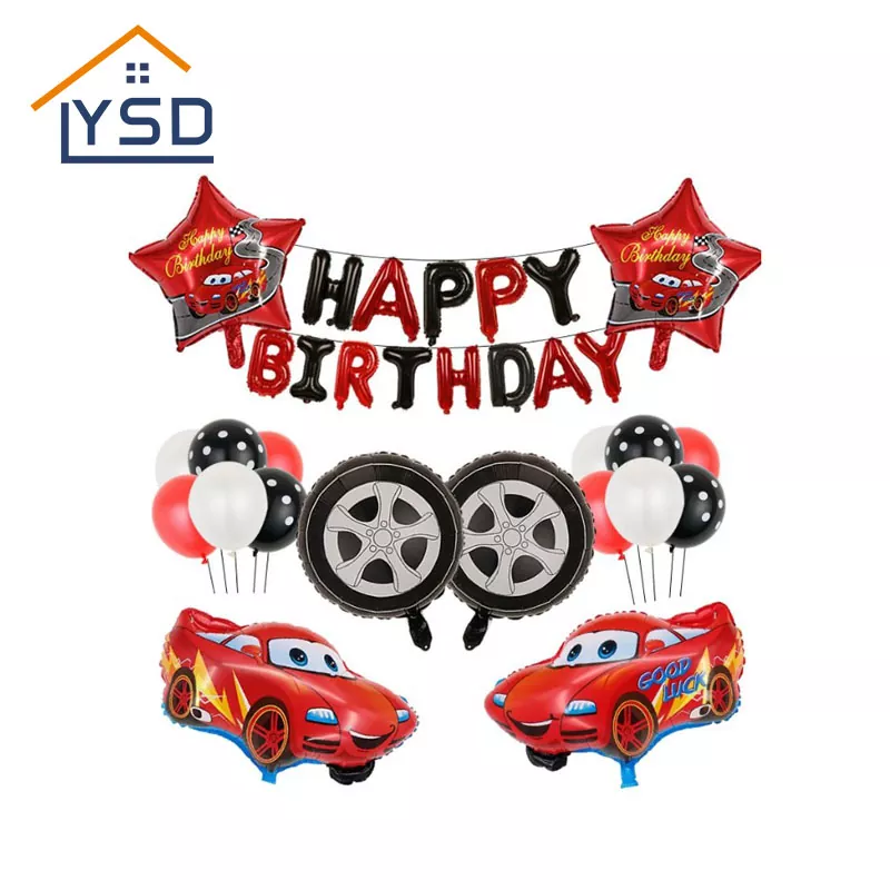 Car Theme Foil Balloon