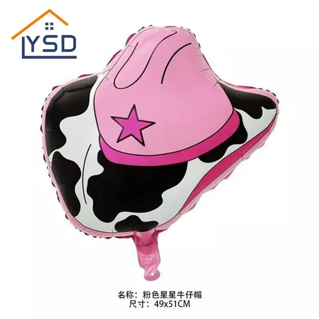 Cowboy Foil Balloon