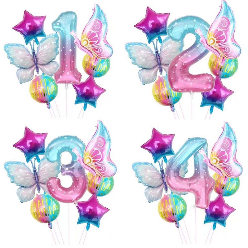 Butterfly Foil Balloons