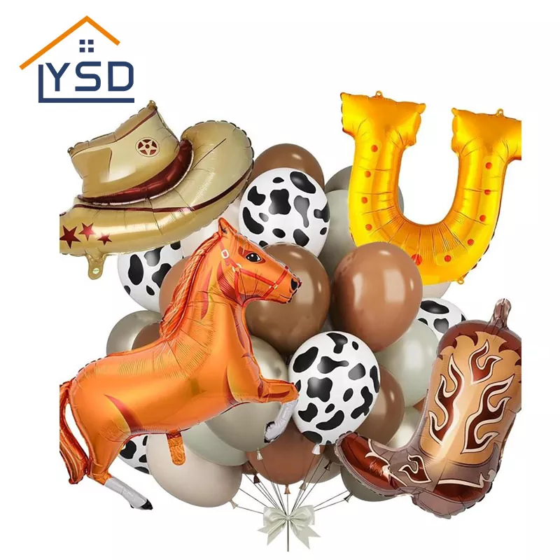 Cowboy Foil Balloon