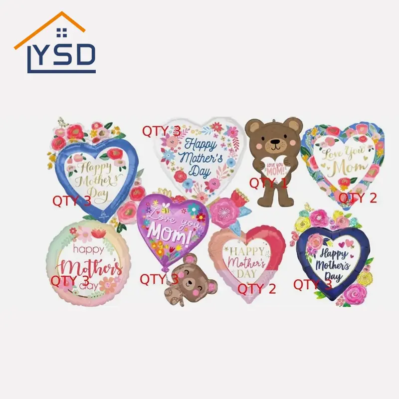 Mother's Day Foil Balloons