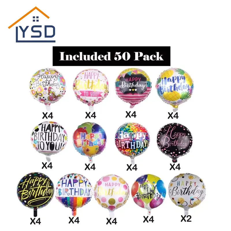 Party Aluminum Foil Balloons