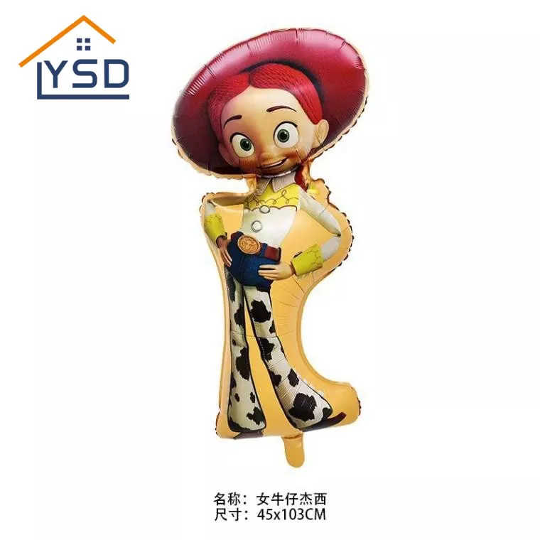 Cowboy Foil Balloon
