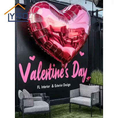 Valentine's Day Foil Balloons