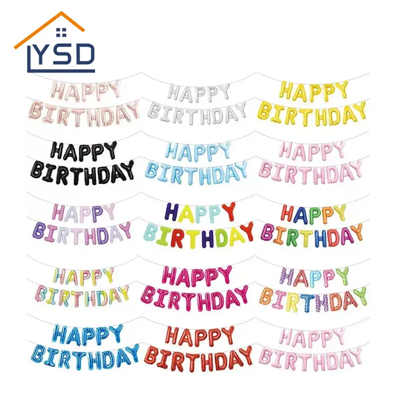 Happy Birthday Foil Balloon