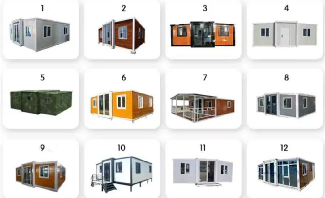 Double-Wing Folding House
