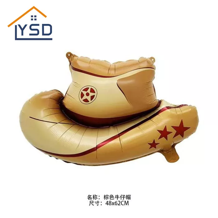 Cowboy Foil Balloon